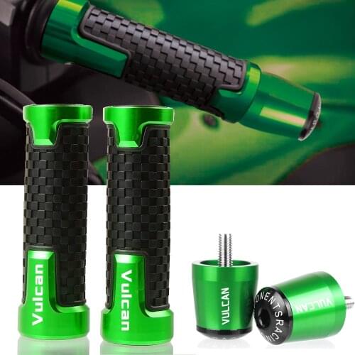 Motorcycle Handlebar Grips Ends Handle Bar Cap End Cap Plug For Kawasaki Vulcan S 650 vulcan 2015 2016 2017 2018 2019 2020 2021