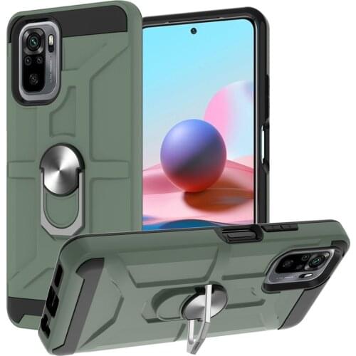 Shockproof Stand Holder Ring Case For Xiaomi 10T Pro Lite 5G POCO M3 X3 NFC Redmi K30S 9A 9C 9 Power Noto 9 4G 10 10S Car Cover