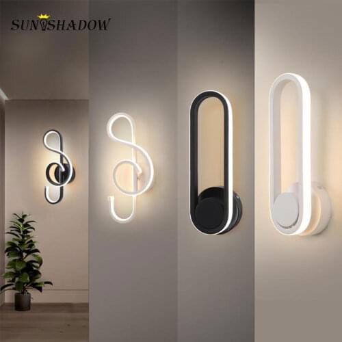 Modern Led Wall Light Bedside Light 110V 220V Sconce Wall Lamp for Living room Bedroom Dining room Kitchen Wall Led Home Lamp
