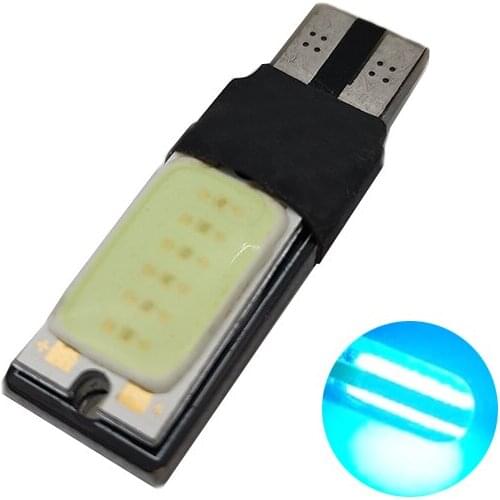 T10 LED Crystal Blue Silicagel Waterproof Wedge Led Car Marker Light Reading Dome Lamp Auto Parking Bulb DC 12V