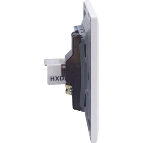 86 Type RJ45 TV Antenna+Network AdapterCoaxial Wall Mount Output Faceplate Panel Socket