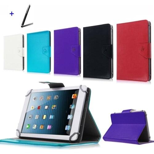 For Prestigio Color 10.1 3G/Wize 5002/10.1 ULTIMATE 10.1 inch Universal Tablet PU Leather Cover Case Free Stylus Pen