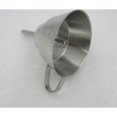 Funnel Stainless Steel 304 stainless steel leaking oil leak wine with filter funnel