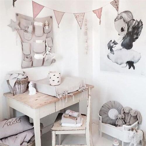 10 Pocket Closet Hanging Organizer Storage Bags Home Door Wall Hanging Stuff Bag Pouch Storage Bags