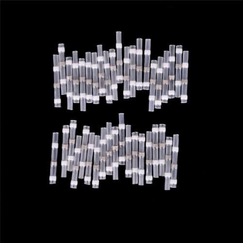 10pcs Heat Shrink Butt Splice Connector Solder Sleeve Seal Electrical Wire Crimp Connectors