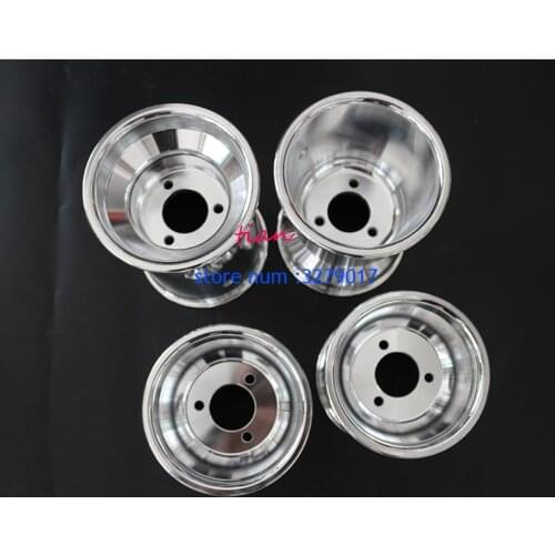 4 pcs wheel rim hub for 11X7.10-5 /10x4.50-5 tire 168 go kart 5 inch wheels beach car accessories drift wheel