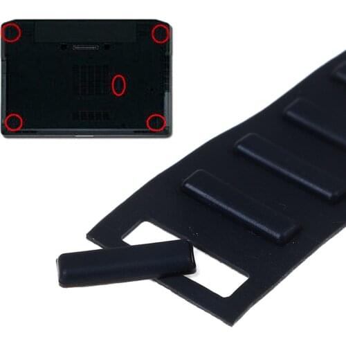 5pcs/lot Rubber Feet Foot For Dell Latitude E6420 E6430 E6220 E6330 E6320 Bottom Cover