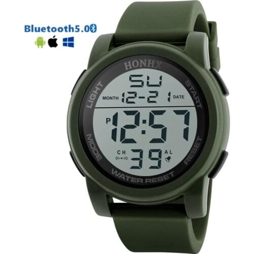 Electronic Chronograph Watches Mens Luxury Brand Military Sports Digital Waterproof Watch Wristwatch