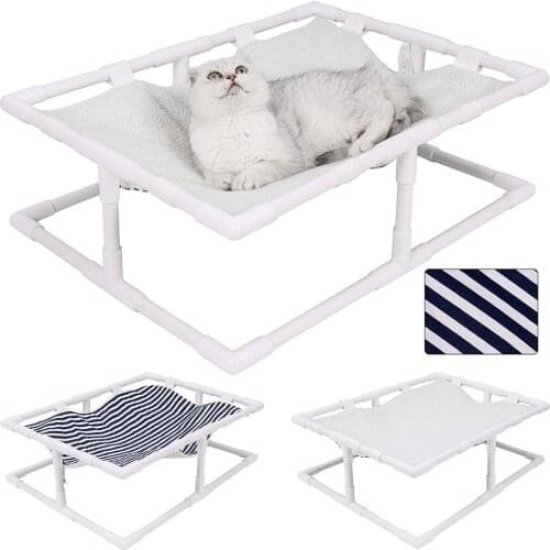 Double-sided Dog Bed Pet Elevated Sleeping Bed Cat Suspending Mat Portable Raised Pet Cot For Indoors Outdoors For All Seasons