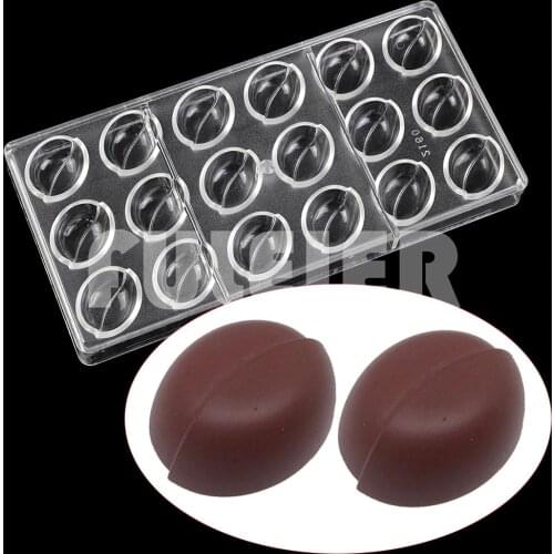 Classic Belgian Style Chocolate Mold Polycarbonate Baking Cake Decoration Sweets Candy Mould BonBon Confectionery Tool Bakeware