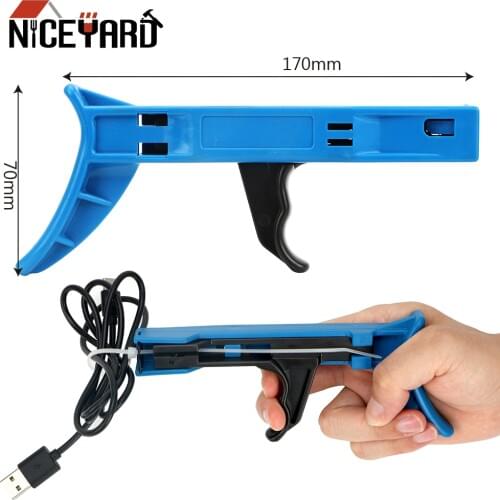 NICEYARD Cable Tie Gun For Nylon Cable Tie Fastening and cutting Tool TG-100 Hand Tools Special Pliers