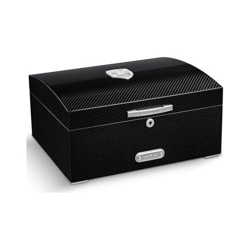 Cigar Box Large Cedar Cigar Moisture Box Constant Temperature Box Carbon Fiber Cigar Box，коробка сигар