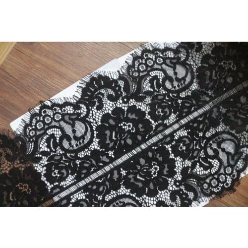 3meters long and 33cm wide, exquisite cotton eyelashes lace decorative accessories, skirts, curtains, clothes stitching fabri