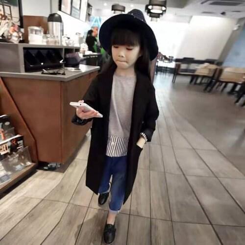 Children Clothes Age For 3-12 Girls Boys Jackets Coats Toddler Kids Long Outwear New Fashion Autumn Winter Girls Boys Coats