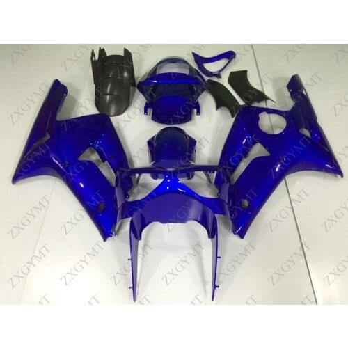 Bodywork 636 Zx-6r 2003 - 2004 Blue Abs Fairing Zx6r 03 Abs Fairing 636 Zx-6r 2003