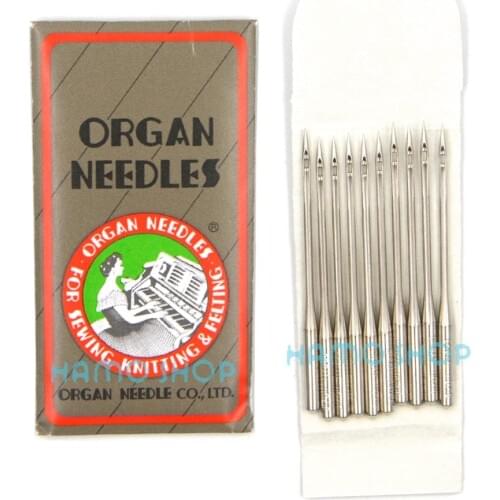 Organ Flat Shank 15x1 HAx1 130/705 All Size Home Sewing Machine Needles Assorted Replacement Size 8,9,10,11,12,14, 16 ,18