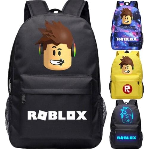 New Roblox Backpack School Bags for Teenagers Girls Kids Boys Children Student Travel Backpack Shoulder Bag Laptop Bolsa Escolar