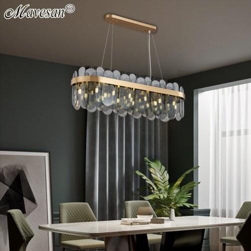 Modern New Design Crystal Prism Chandelier Lighting Flush Mount Chandeliers Light Fixture for Living Room Bedroom Decoration