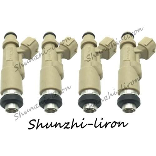 4PCS 23250-75090 23209-79145 Fuel injector for TOYOTA EU Coaster 2.7L 3RZ 1999~2004
