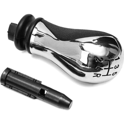 5 Speed Manual Car Gear Shift Knob For Citroen C5 01-08 Xsara Picasso 1999-2008 Chrome