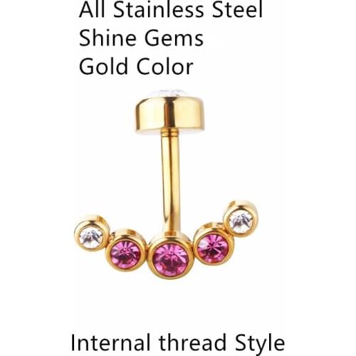 50PCS Gold Navel Belly Ring Button Bar Navel Rings Body Piercing Jewelry 14G New Sexy Women Body Jewelry