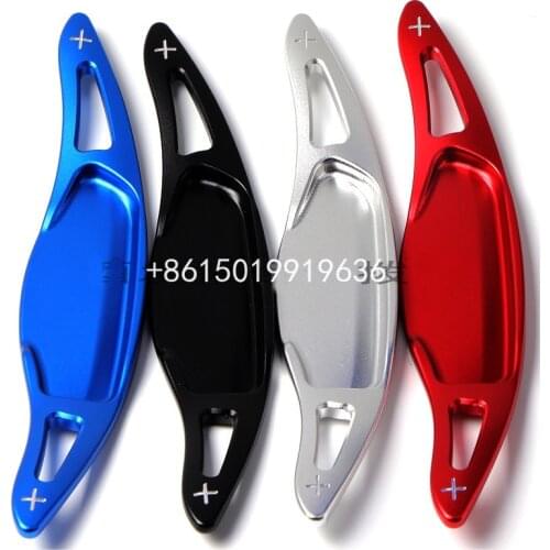 For KIA Stinger 2017-2020 2pcs Steering Wheel Aluminum Shift Paddle Shifter Extension Car-Styling