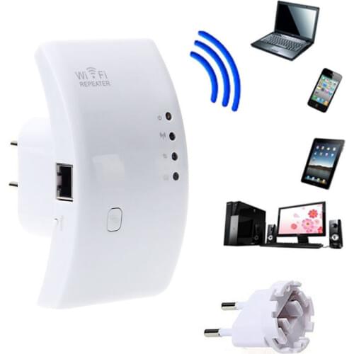 Wireless Repeater Reichweiten Wifi Signal 300Mbps 802.11N/G/B EU Plug