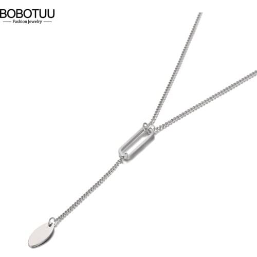 Панк-ожерелья BOBOTUU China At AliExpress