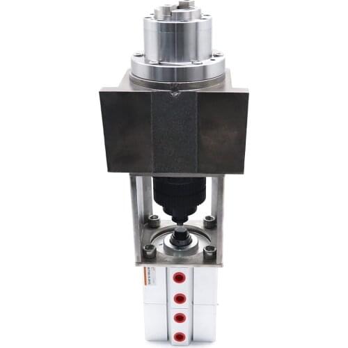 BT30 ATC Mechanical Spindle Unit Automatic Tool Change Power Head Kit Air Pneumatic Boosting Cylinder and Bracket wholse set