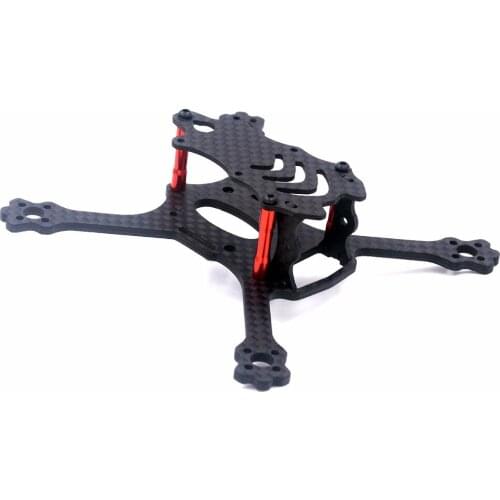 MINI ALFA-Genie110 110mm 3K carbon fiber Frame for Indoor Micro FPV Racing 2.4 inch propeller 1104 2435 2345