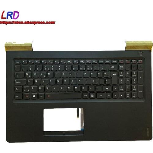 New Original Shell C Cover Palmrest Upper Case With Turkish Backlit Keyboard for Lenovo Ideapad 700-15ISK Laptop 5CB0L03505