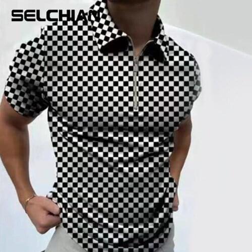 SELCHIAN Mens Polos