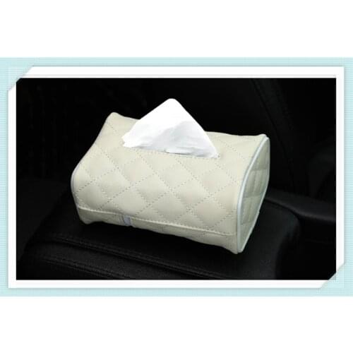 Universal car model removable tissue box hanging type for Ford Ka Fusion Focus F-150 Transit Ranger Mustang