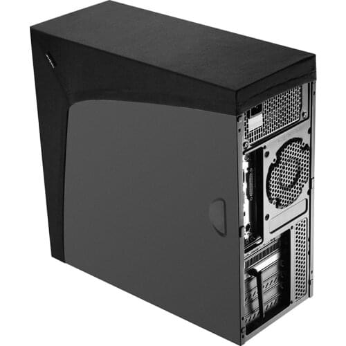 Universal Elastic Cloth Dustproof Cover for Host Computer Case Half Cover for Desktop PC