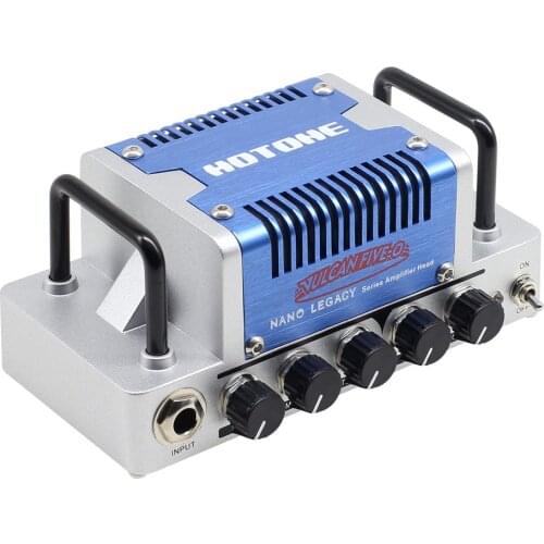 Hotone Vulcan Five-O High Gain Guitar Amp Head 5 Watts Class AB Amplifier with CAB SIM Phones/Line Output NLA-6