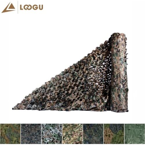 1.5x20M Garden Fence Decoration Military Camo Netting Single Layer Camouflage Nets Patio Shadow Army Hiding Mesh Woodland 20M