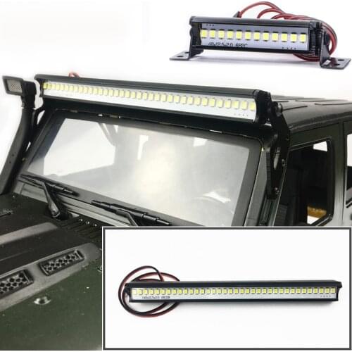1/10 Crawler Accessory Luminous Roof LED Lamp Bar Flashing Car Lamp For For Traxxas TRX-4 SCX10 90046 Crawlers RC Car Parts