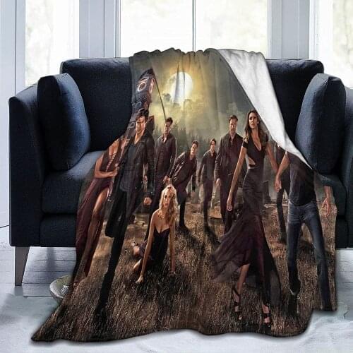 Print Blanket Fleece Flannel Soft Warm Lightweight Throw Blanket for Living Room/Bedroom/Sofa Travel All Season