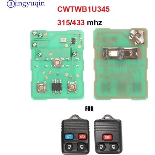 Jingyuqin 3/4 Buttons Remote Car Key For Ford Mustang Focus Lincoln LS Town Car Mercury Grand Marquis Sable 1