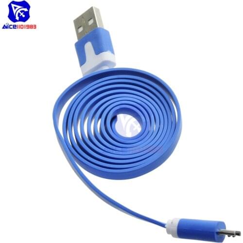 1m 3.3ft Micro USB Charging Cable Random Color for WeMos D1 WeMos D1 Mini NodeMcu Arduino