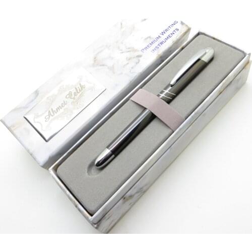 Wings Marble R132 Titanium Chrome Roller Pen | İsme Special Pen | Gift Pen