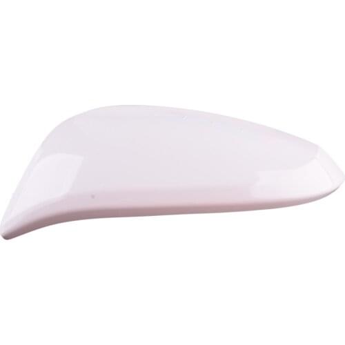 Car Front Left Driver Side Wing Rearview Mirror Cover Cap Shell White Plastic Fit For Toyota RAV4 2013 2014 2015