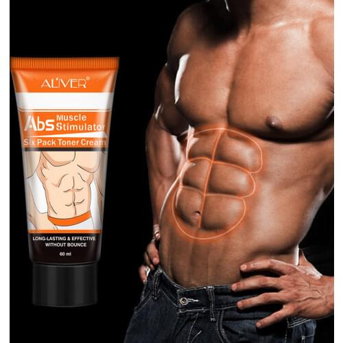 Powerful ABS Muscle Stimulation Cream Anti Cellulite Muscle Strong Slimming Cream Six Pack Toner Cream Burn Fat Weight Lose Gel