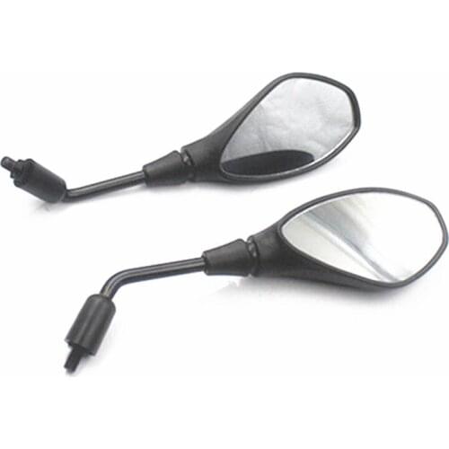 Motorcycle Black 10mm Rear View Mirrors For BMW F800GS F650GS F800R 2008-2011 Suzuki GSR400 GSR600 Ducati M620 M695 Husqvarna