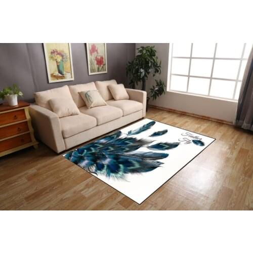 Cartoon Anime Printed Carpet Living Room Bedroom Bedside Tatami Balcony Entrance Computer Chair Coffee Table Non-slip Floor Mat