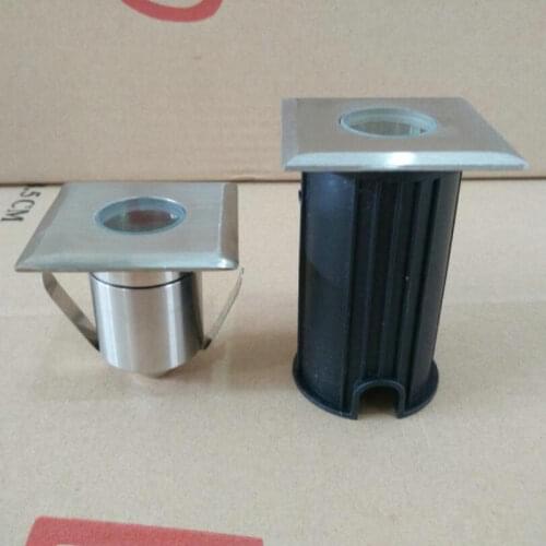 Square New IP68 3W Waterproof LED Underground Light Outdoor Ground Garden Path Floor Buried Yard Spot Landscape