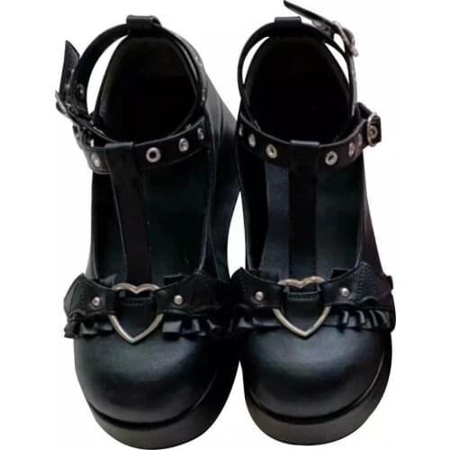 New Women Creepers Flats Platform JK Mary Jane Student Gothic Ladies Loafers Shoes Lolita Dropshipping Plus Size 43