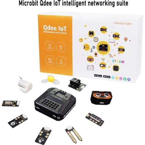 New Microbit Qdee IoT Intelligent Internet of Things Suite Remote Control Graphical Programming Learning Education