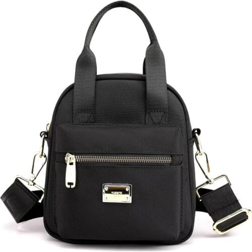 7 Colors Solid Mini womens shoulder bag 2021 Waterproof Nylon Ladies handbags Casual Brand bags Fashion Creative small bag