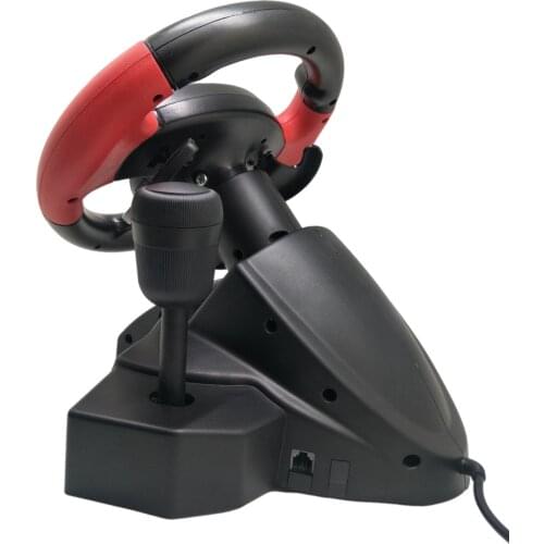 PC Games Racing Driving Simulator Steering Wheel And Pedal Set for